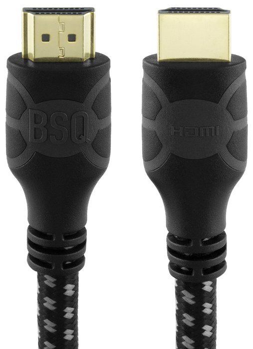 HDMI Cable (6 Feet) with Braided Cord (4K 2K 2160p 1080p 3D 18Gbps) - High Speed Category 2 - Ethernet & Audio... N2
