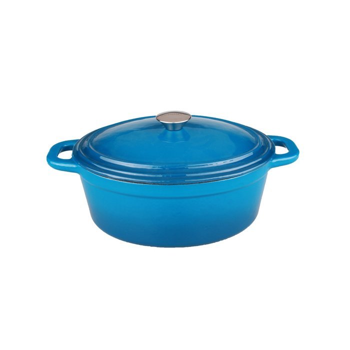 BergHOFF Neo Cast Iron Stockpot with a Lid, Purple, 8-Qt. N3