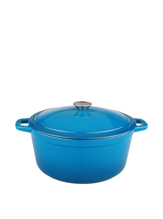 BergHOFF Neo Cast Iron Stockpot with a Lid, Purple, 8-Qt. N6