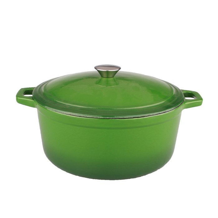 BergHOFF Neo Cast Iron Stockpot with a Lid, Purple, 8-Qt. N7