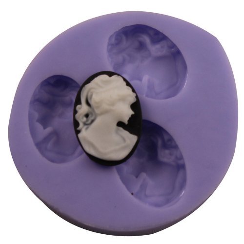 Longzang mini Princess F0104 Fondant Mold Silicone Sugar mold Craft Molds DIY gumpaste flowers Cake Decorating