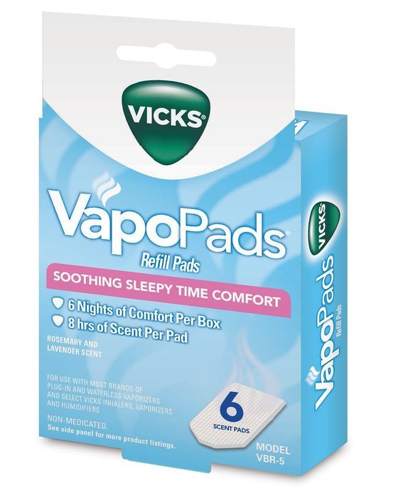 Vicks Sleepytime Waterless Vaporizer Scent Pads N5