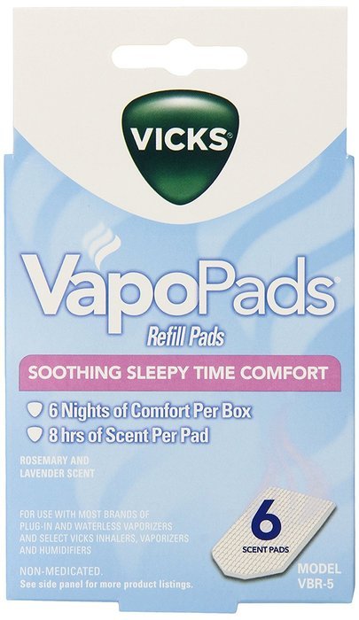 Vicks Sleepytime Waterless Vaporizer Scent Pads N7