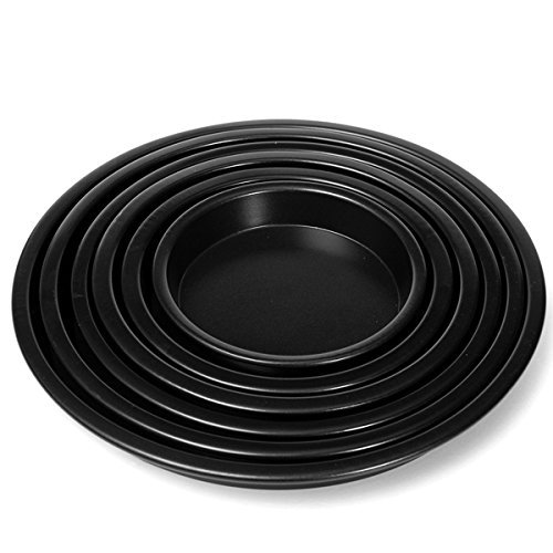 "Round Aluminum Alloy Pizza Pan Non-Stick Oven Baking Mould Cake Pastry Tray (9 inch)" shopping N3