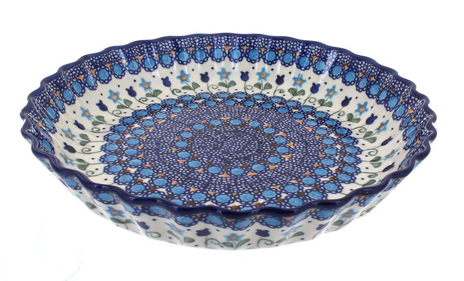 Polish Pottery Savannah Pie Plate