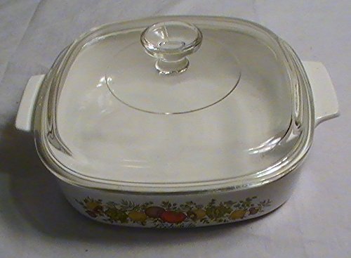 Corning Spice of Life 1.5 Qt. Casserole A-8-B with Glass Lid