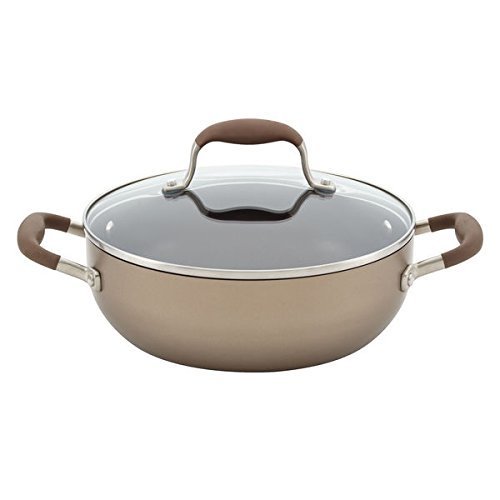 Anolon Advanced Bronze Hard-Anodized 3.5-quart Nonstick Covered Chef's Casserole