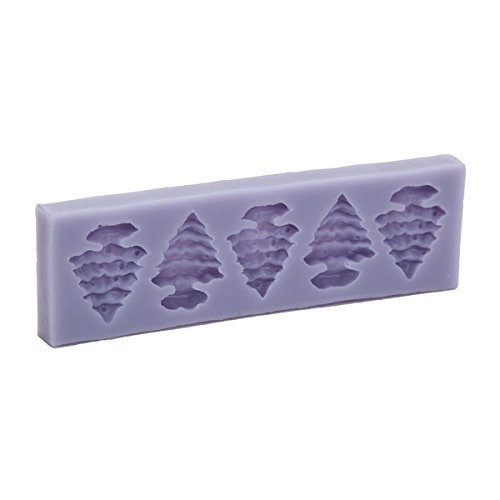 "dipshop Silicone Christmas Tree Mold Sugar Fondant Cake Mold Baking Tools" shopping N9