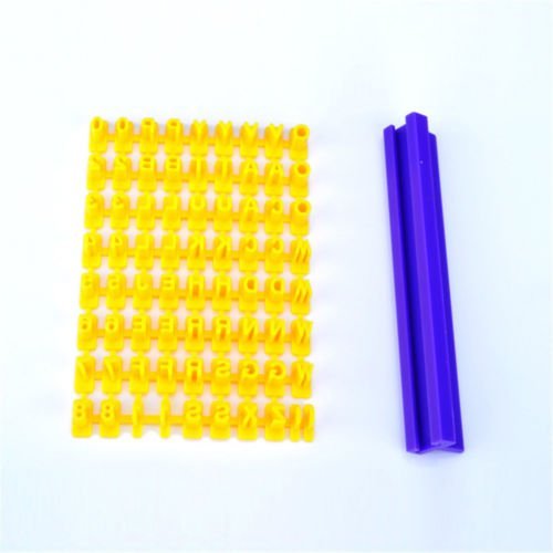 Alphabet Letter& Number Fondant Cookie Cutter Mold Chocolate Cake Embosser Mould N3
