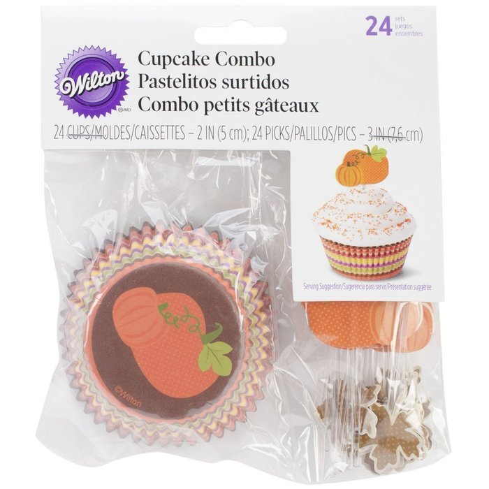 Wilton Cupcake Combo Pack, Autumn, Pack of 24