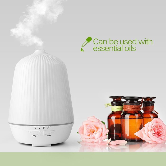 Aroma Diffuser Dexors 100ml Ultrasonic Essential Oil Diffuser with Waterless Auto Shut-off, Timing Shutdown, 2... N5