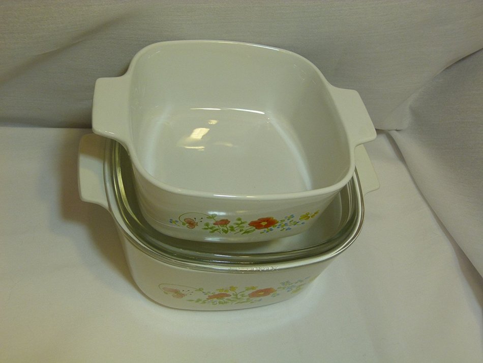Corning Ware Wild Flowers 3 Liter Casserole Dish A-3-B Corning Ware 3 Liter Baking Dish
