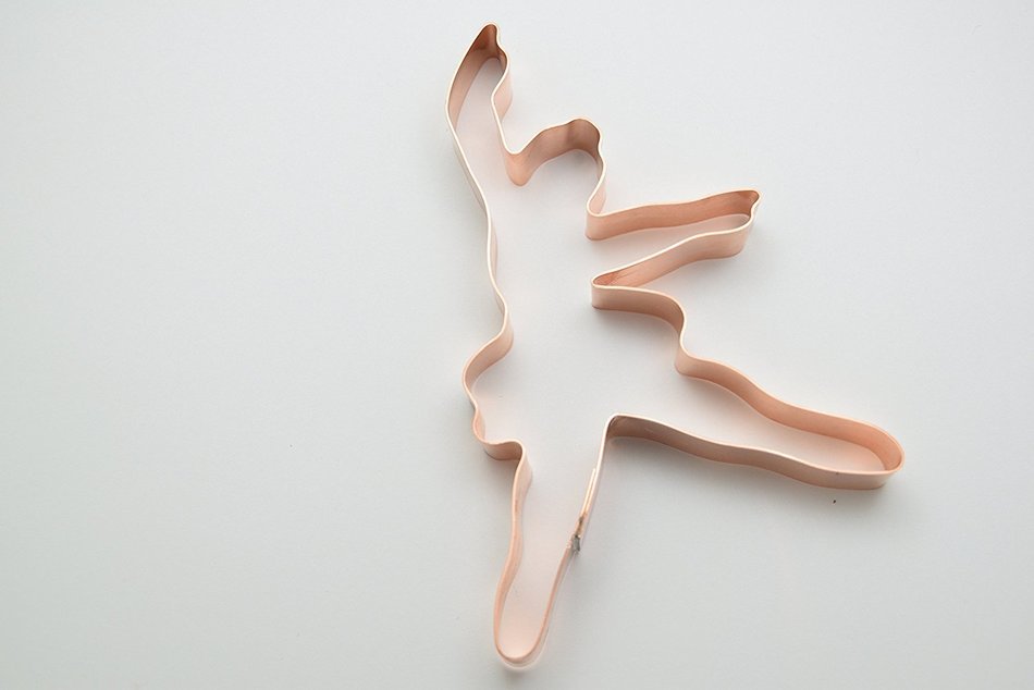 Pretty Ballerina Girl Cookie Cutter N2