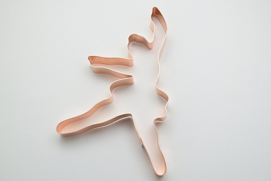 Pretty Ballerina Girl Cookie Cutter N4