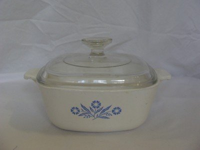 Vintage Corning Ware Cornflower Blue 1 1/2 QT Casserole Dish (A-1 1/1-B) with Lid