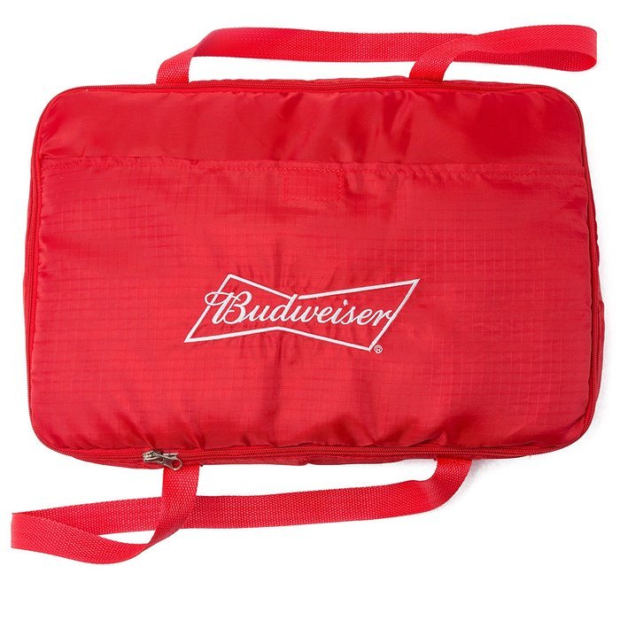 Budweiser Insulated Casserole Carrier- Game Day Tailgating Appetizer Carrier - (11" x 17") Keeps Food Warm or... N3