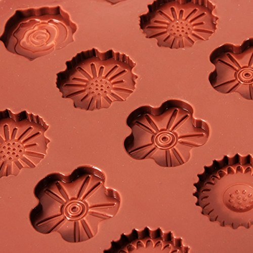 Rose Flowers Silicone Fondant Cake Decorating Mold Chocolate Soap Mold N2