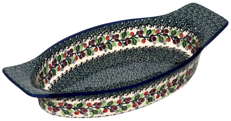 New Polish Pottery PREMIUM BAKER Boleslawiec CA Pattern 1415 Stoneware