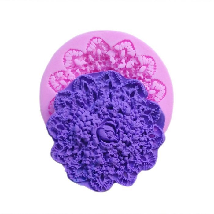 Click Down Big Flower Sculpting Silicone Sugar Resin Craft DIY Moulds Cake Decorating Fondant Mold