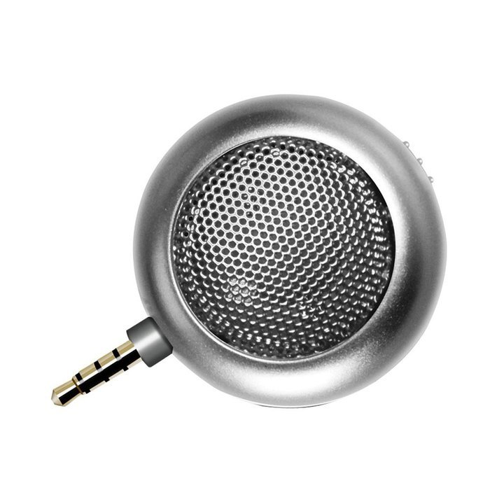 Alloet New Rechargeable X2 Upright Type 3.5mm General MINI Mobile Phone Small Speakers (Black) N7
