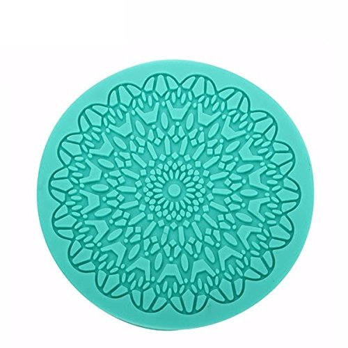 "dipshop - Carving Silicone Fondant Mold Cake Decorating Mould Gumpaste Sugarpaste Mold FDA LFGB" shopping