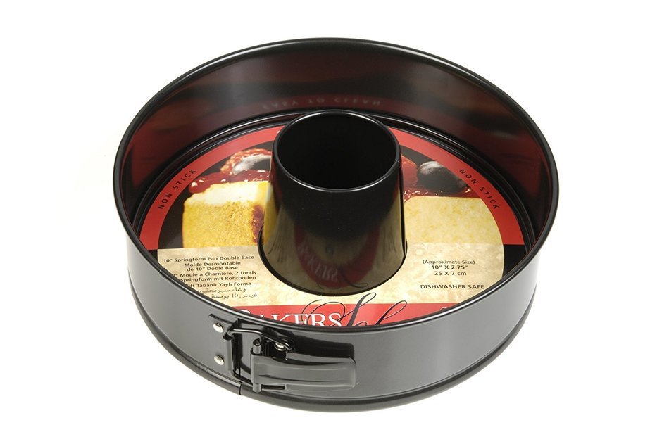 Bakers Select Leakproof Springform with Double Base, Nonstick, 10-inch N3
