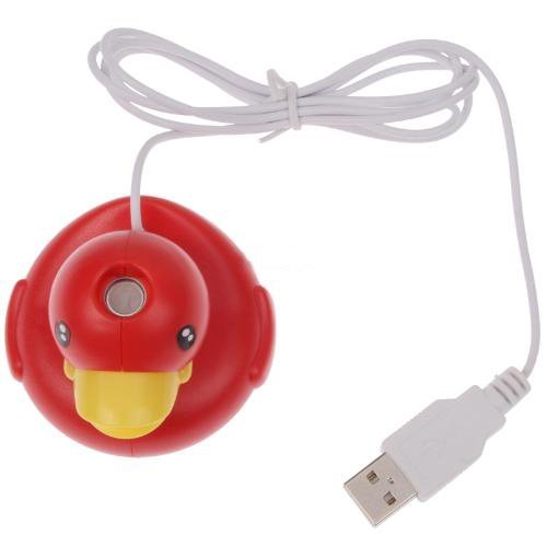 No.2 Warehouse Mini Portable New Style Duck Air Humidifier with USB Cable for Office Home-Yellow Duckling N8