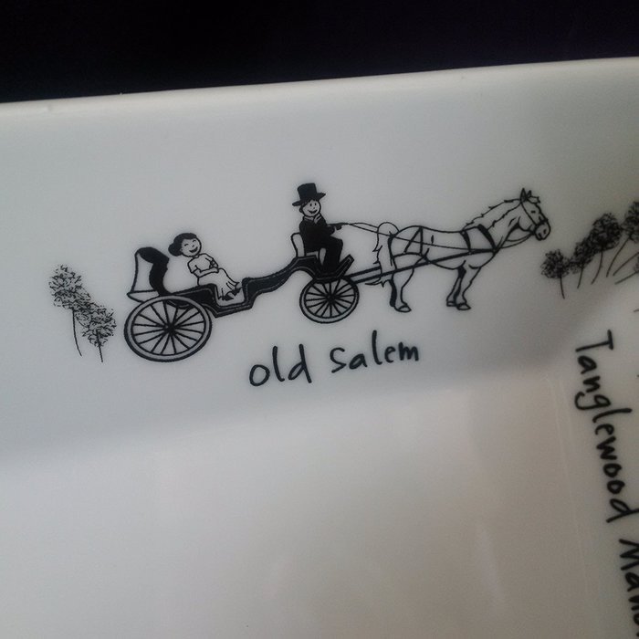 Winston-Salem Collection Platter, Winston-Salem North Carolina, The Dish Susie Allen N4