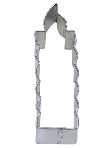 R&M Candle 4" Cookie Cutter in Durable, Economical, Tinplated Steel