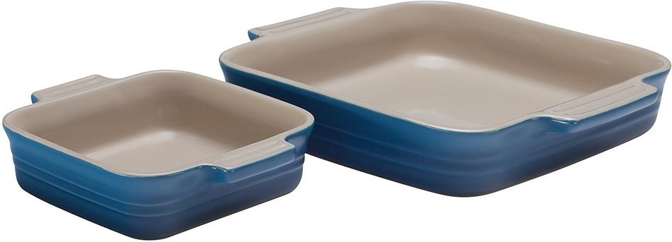 Le Creuset 9" Square Dish w/ 5" Bonus Dish, Marseille