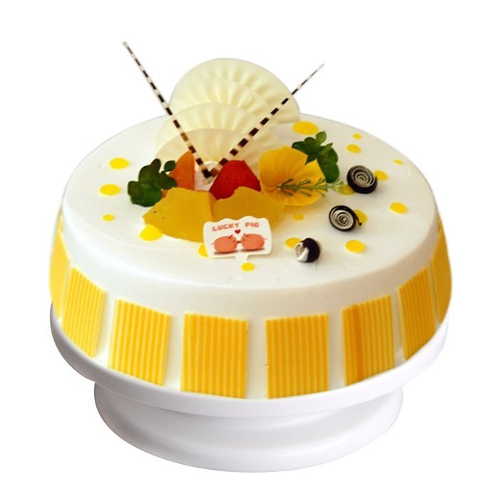 Cake Decorating Bakery Supplies Professional Turntable Revolving Plate Stand N3