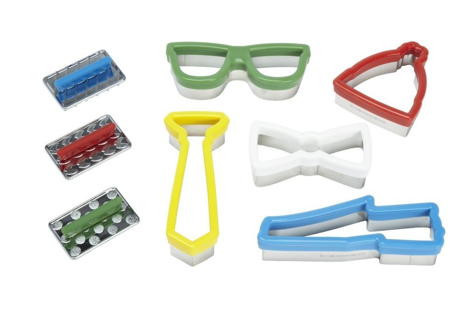 Band of Outsiders Cookie Cutter and Stamper Set - 5 Cookie Cutters & 3 Stampers