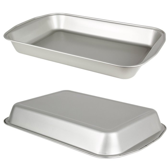 Yilove Cookie Pan with Wide Handle-Silver, 16"x11" N4