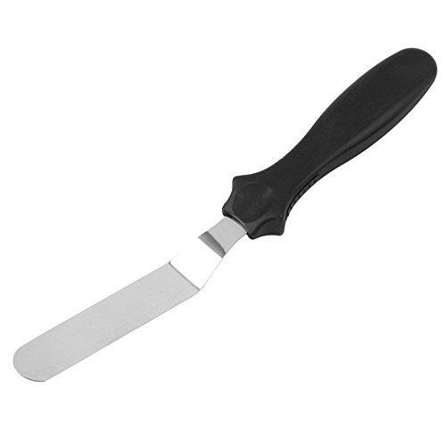 ASDOMO Kitchen DIY Cake Cream Spread Decorating Scraper Pastry Angled Blade Spatula Set of 3 Wedding Valentine... N7