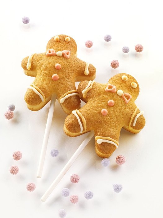 Silikomart Silicone Easy Pop Collection Cake Pop Mold, Lolli Pop N5