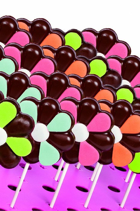 Silikomart Silicone Easy Pop Collection Cake Pop Mold, Lolli Pop N12