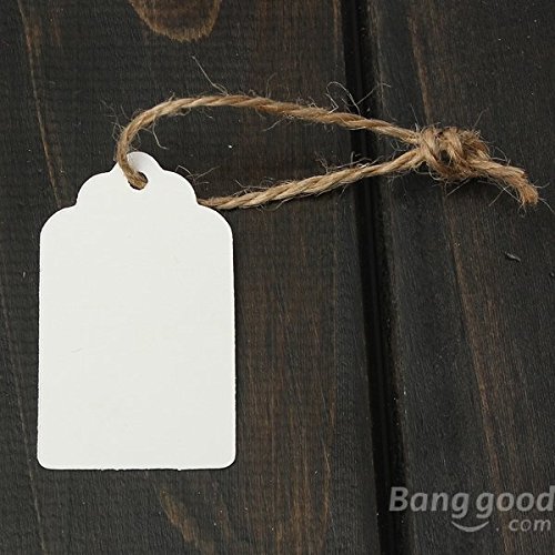 Saver 100pcs Scallop Kraft Paper Label Party Wedding Gift Name Cards Tags Hand Draw Name Card N2