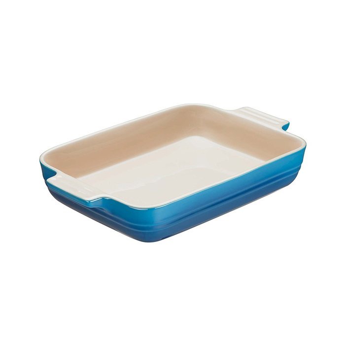 Le Creuset Stoneware 10-1/2-by-7-Inch Rectangular Baking Dish, Marseille