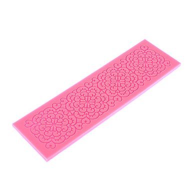 QINF DIY Baking 3D Lace Shaped Silicone Cake Biscuit Cookie Mold