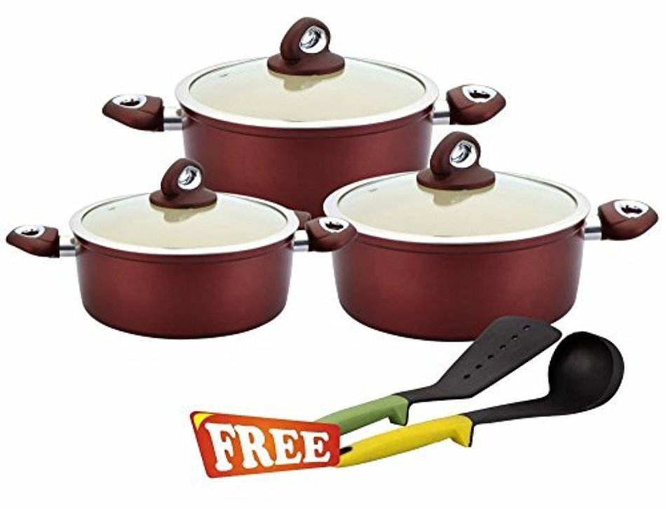 Wonderchef Galaxy Set with Free Silicone Spoon and Spatula worth Rs. 750 N2