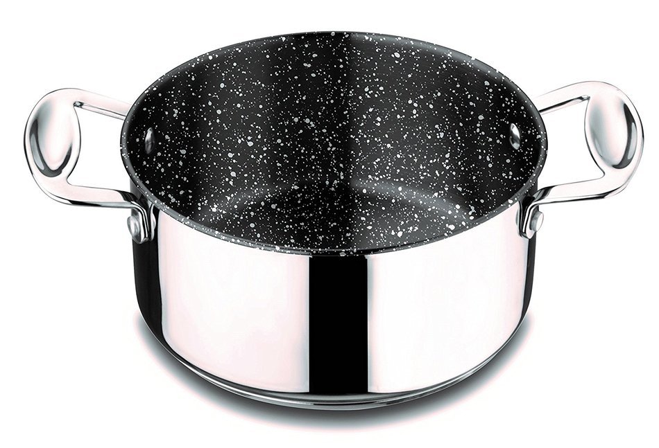 Mepra 302162 1 Piece Glamour Stone Ovale Casserole, Stainless Steel N7