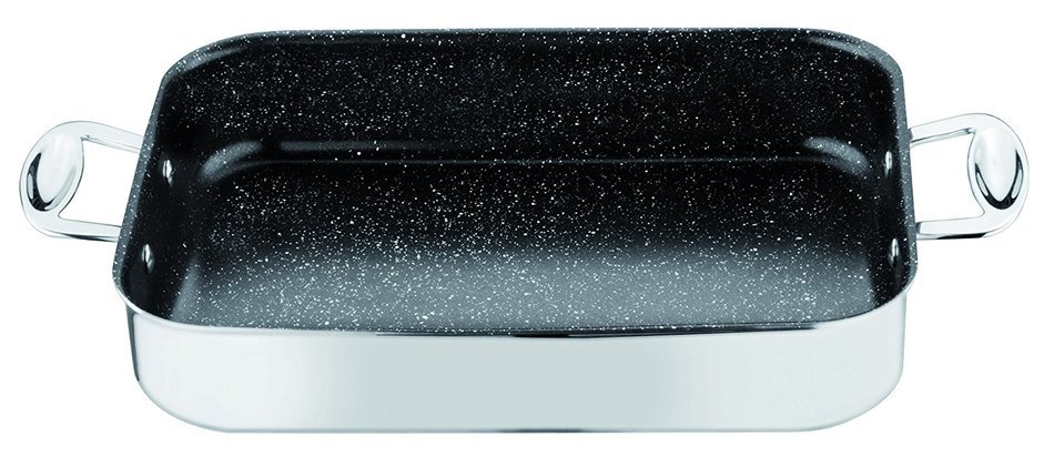 Mepra 302162 1 Piece Glamour Stone Ovale Casserole, Stainless Steel N11