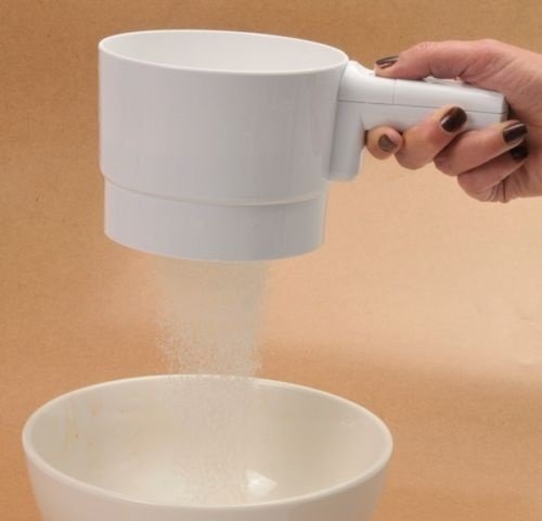 Battery Operated Flour Sifter 5 Cup Automatic Good for Arthritis Sufferer