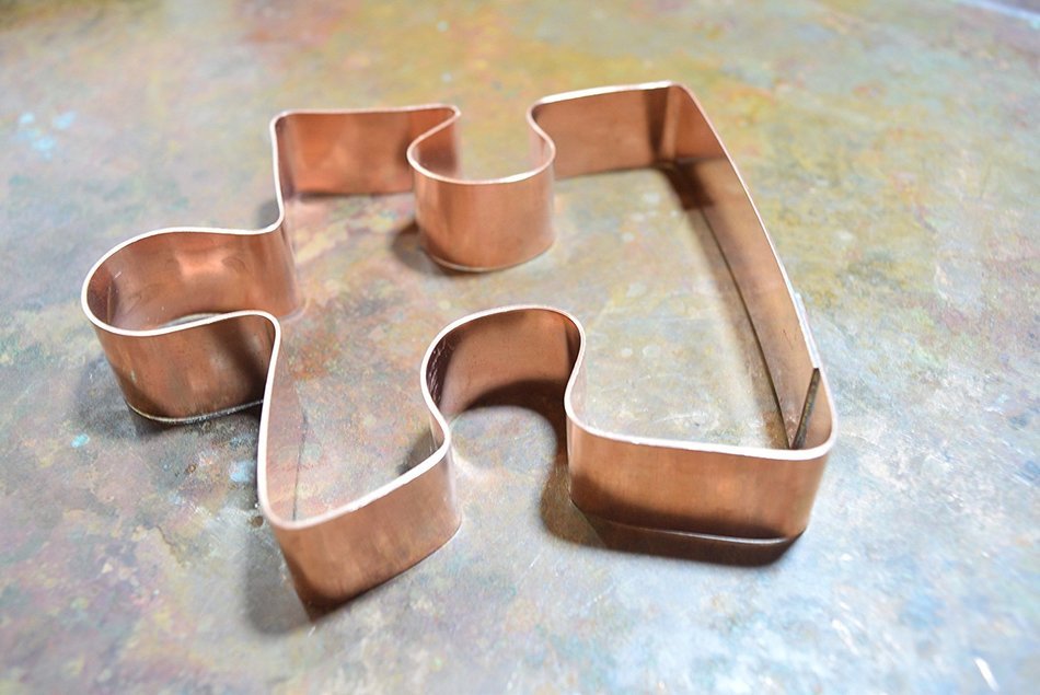 Large Puzzle Piece Cookie Cutter N3