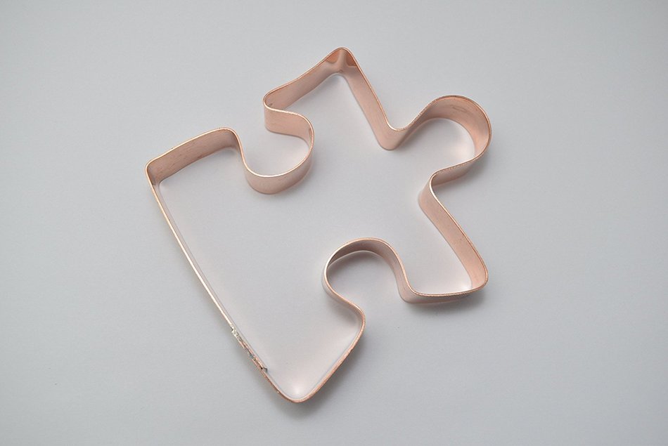 Large Puzzle Piece Cookie Cutter N4
