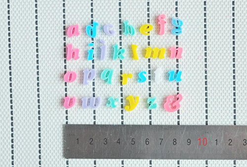 WilsonBaking Love Collection - Small Alphabet Mold Decorations Silicone Mold Silicone Fondant Lace Molds Serie... N3