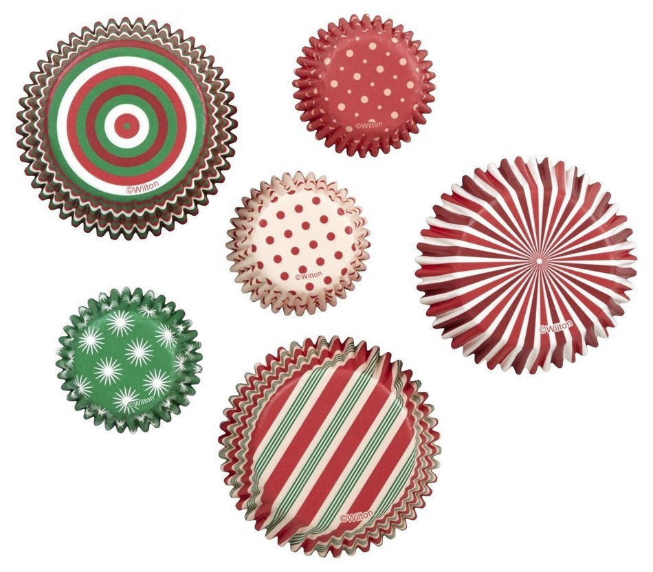 Wilton 415-2684 150 Count Christmas Multipack Baking Cups N2