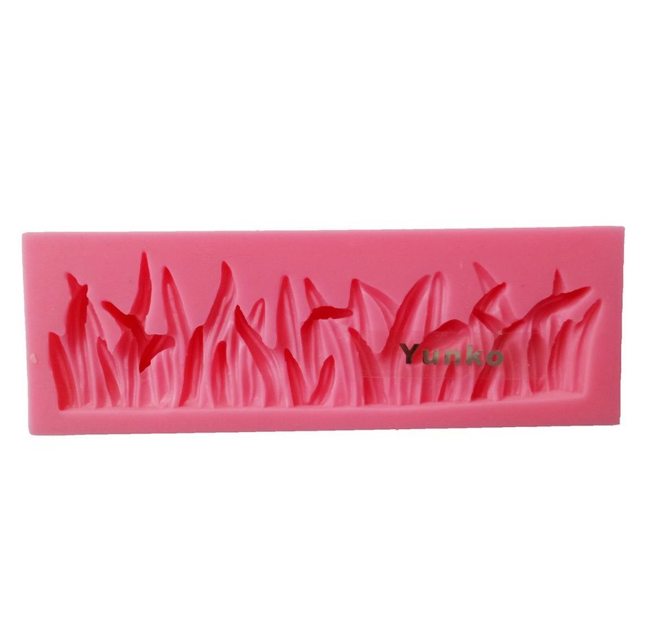 Yunko Green Grass Silicone Fondant Cake Decorating Mold Candy Chocolate Mold N2