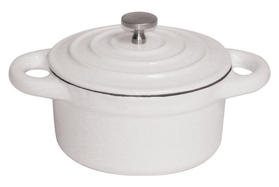 Paderno World Cuisine 0 27 Quart Round Cast Iron Casserole Black N2 paderno-world-cuisine-0-27-quart-round-cast-iron-casserole-black-n2