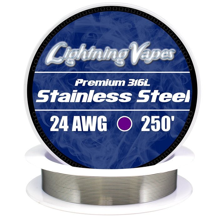 LV Stainless Steel 316L Wire 24 AWG - 250'